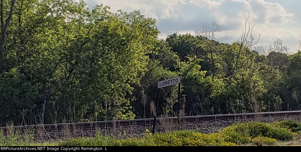 Loretto Station Sign